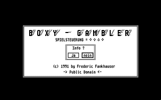 Boxy Gambler